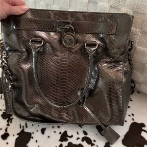 Metallic Designer Tote Bag
